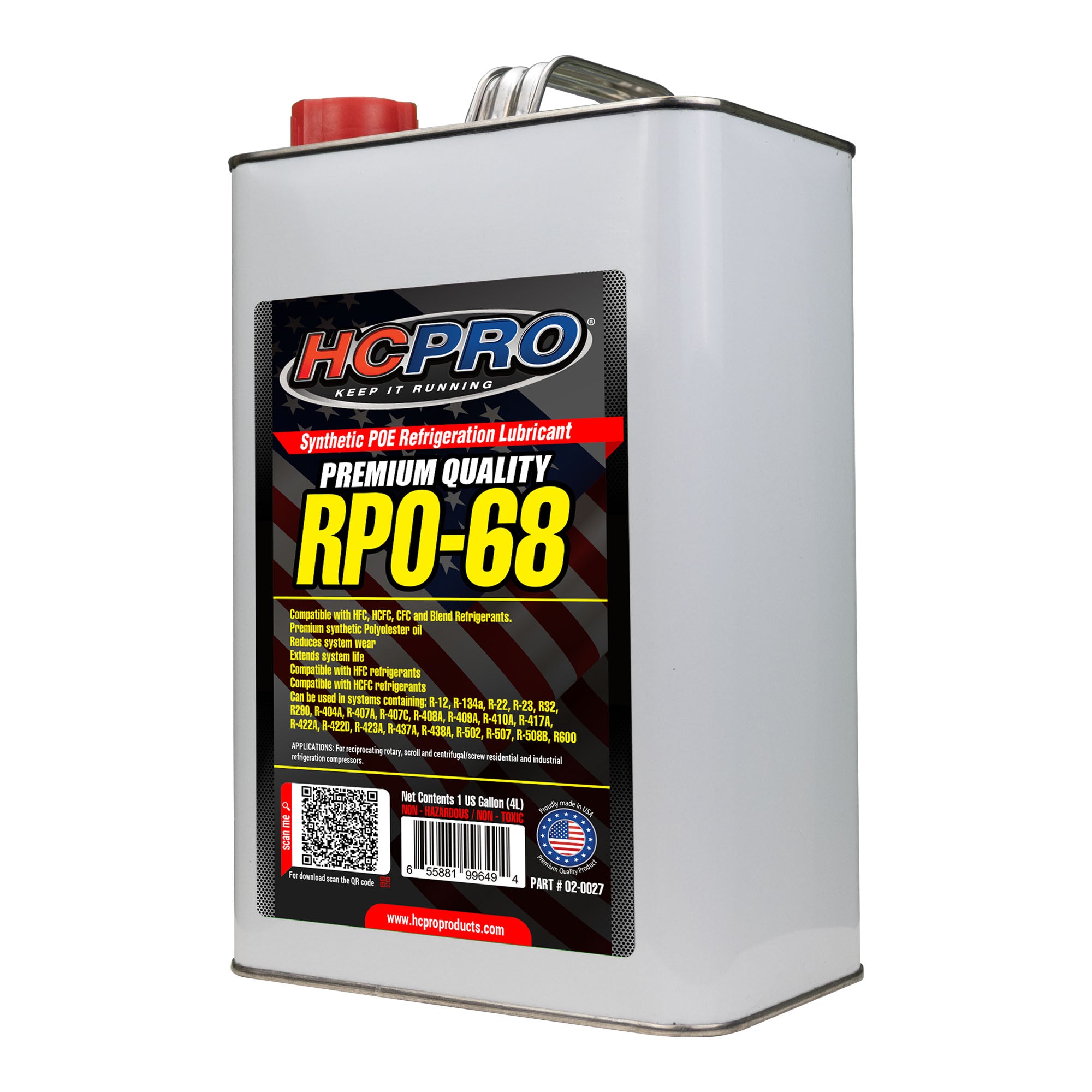 RPO-68 Synthetic Polyol Ester Refrigeration Oil image 6