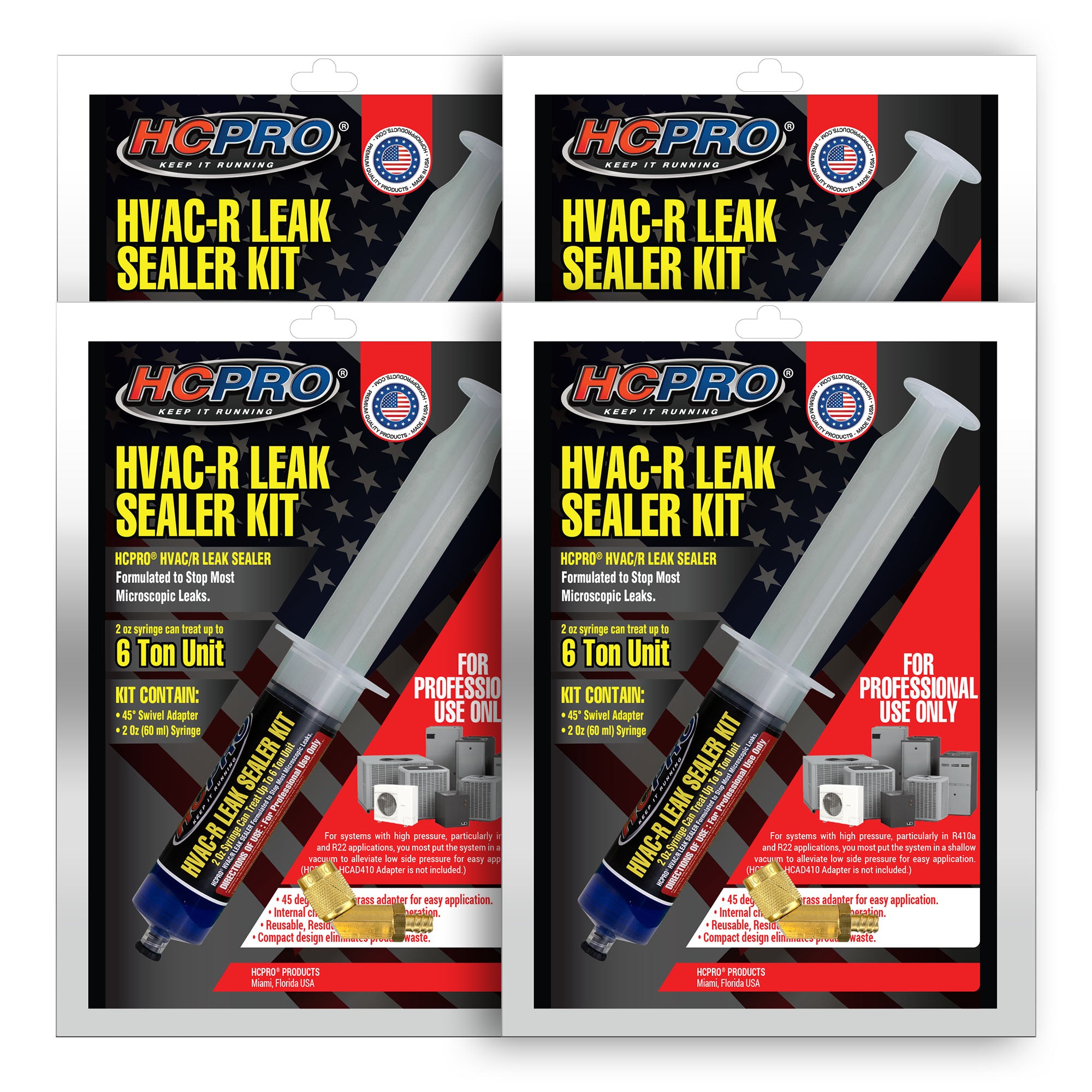HCLSK2 HVAC-R High Performance and Refrigerant Leak Sealant with 45° Swivel Adapter image
