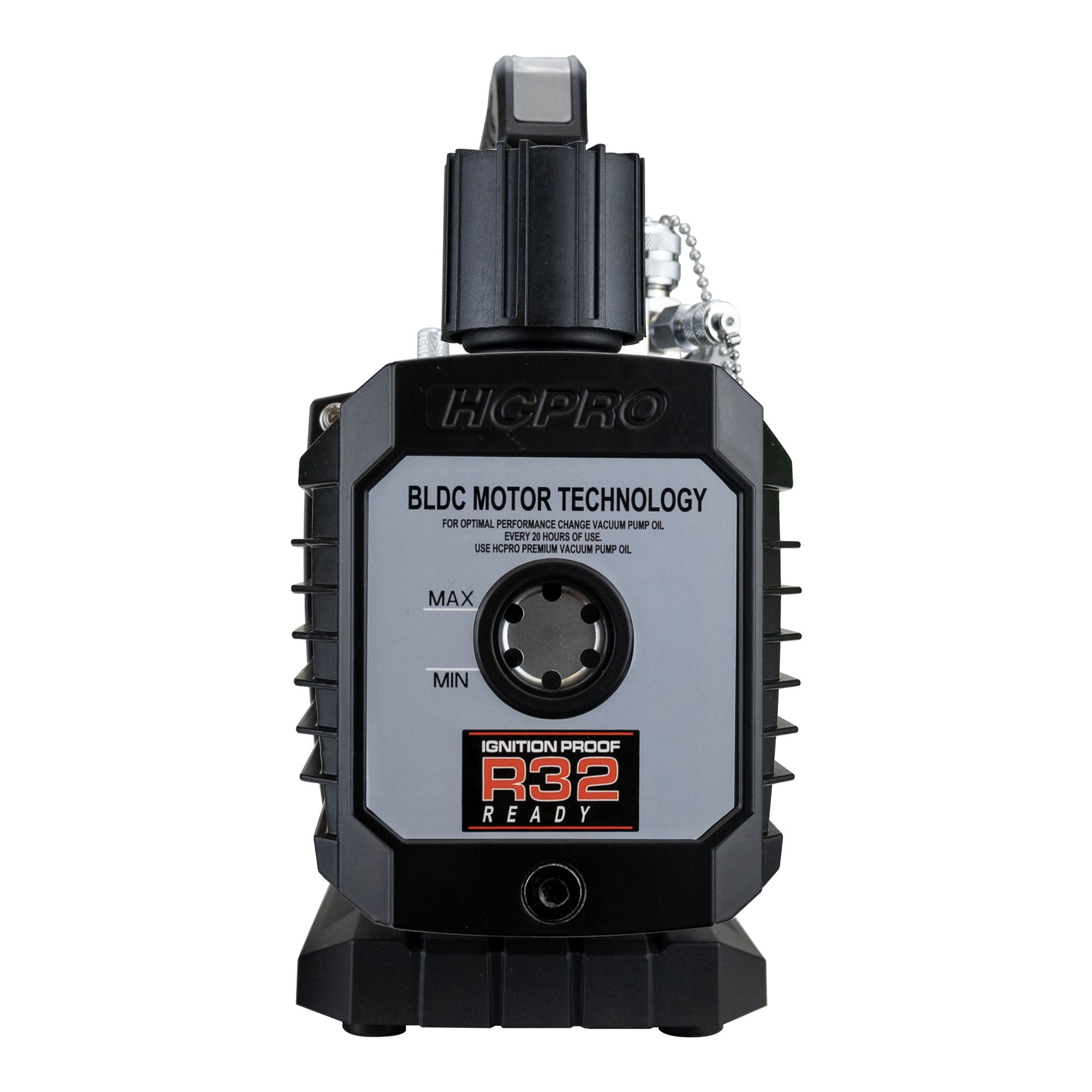 HCBK-12DC 12 CFM SPARKLESS Vacuum Pump, High Torque BLDC Motor, Universal Voltage 100-240V 50/60Hz image 1