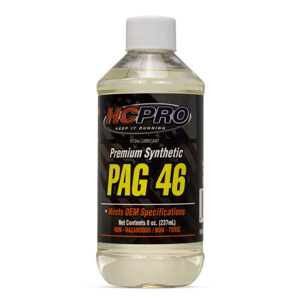 PAG 46 Oil for R134a AC Systems – 8oz Compressor Lubricant