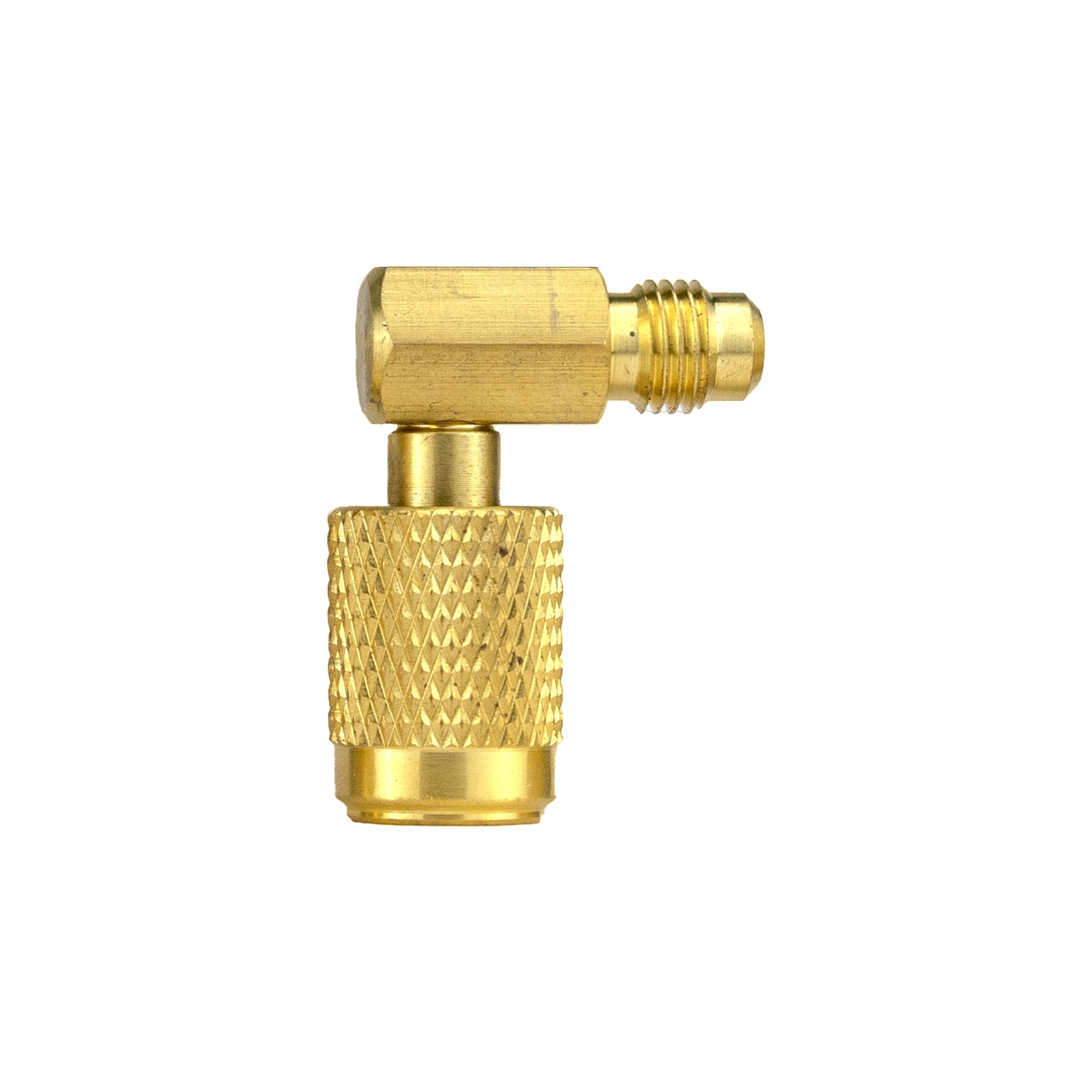HCPRO HCABB1490 90-Degree Anti-Blowback Swivel Adapter 1/4" to 1/4" Male, 1/2"-20 Female image 1