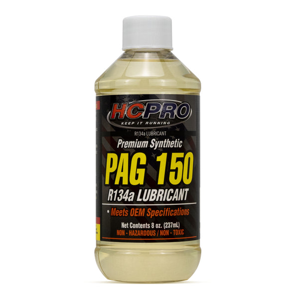PAG 150 Oil for R134a AC Systems – 8oz Compressor Lubricant