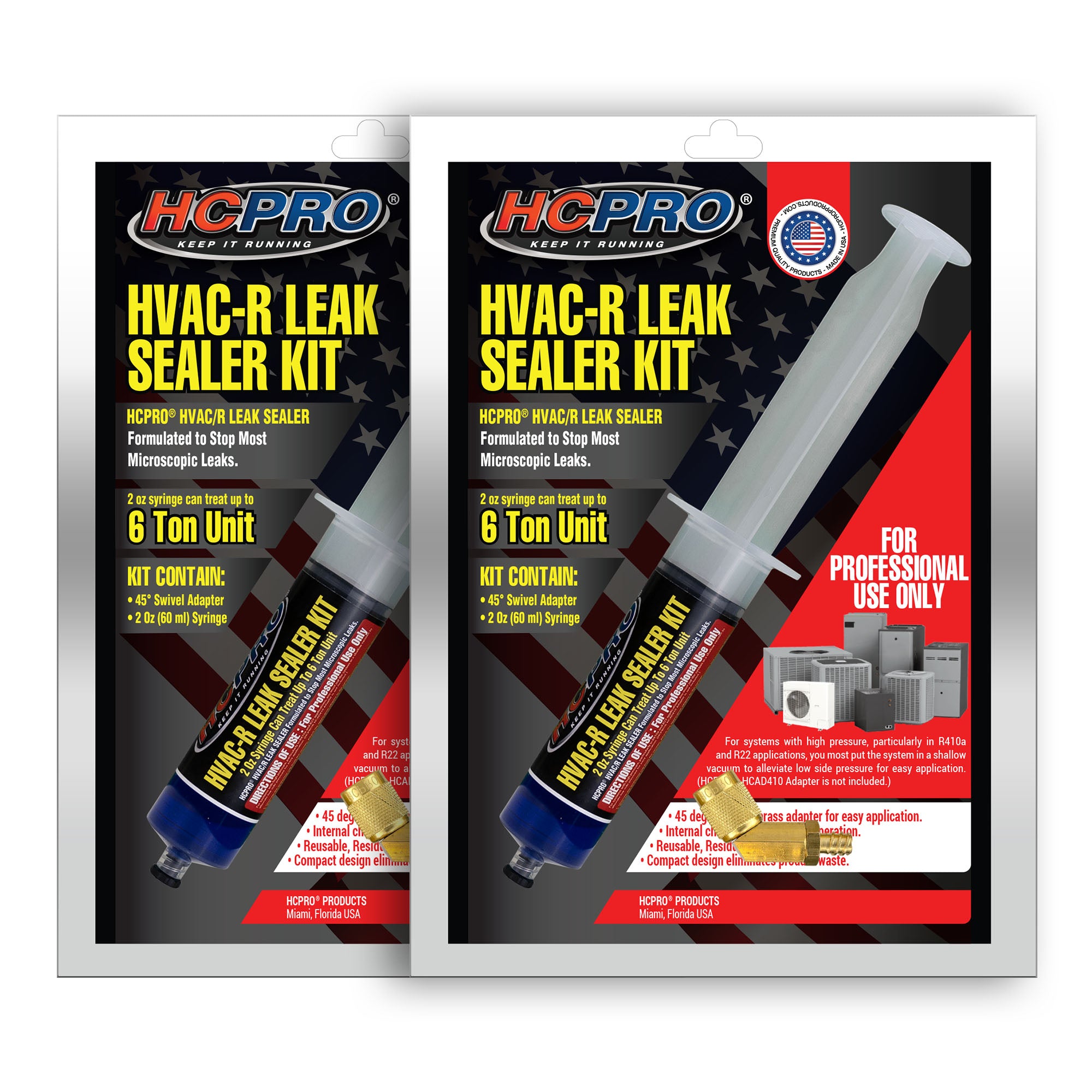HCLSK2 HVAC-R High Performance and Refrigerant Leak Sealant with 45° Swivel Adapter image
