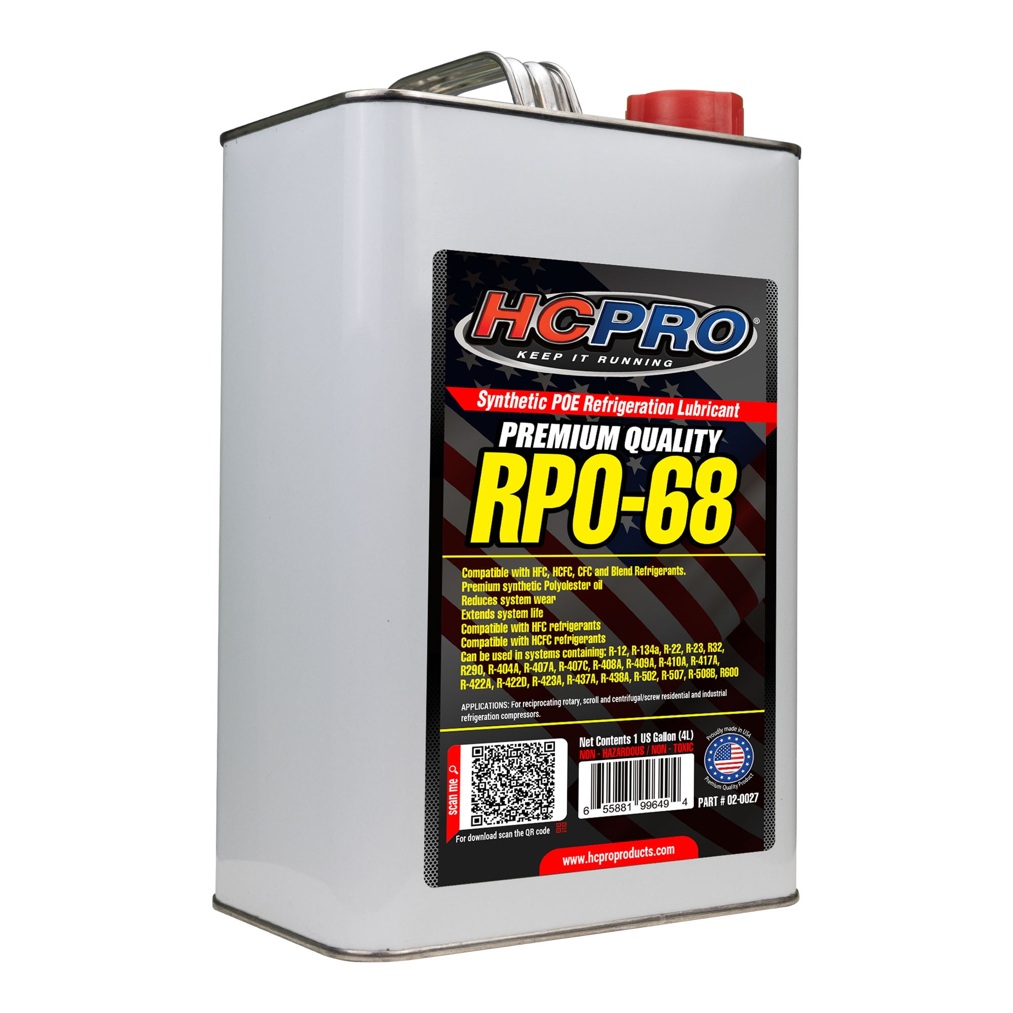 RPO-68 Synthetic Polyol Ester Refrigeration Oil image 5