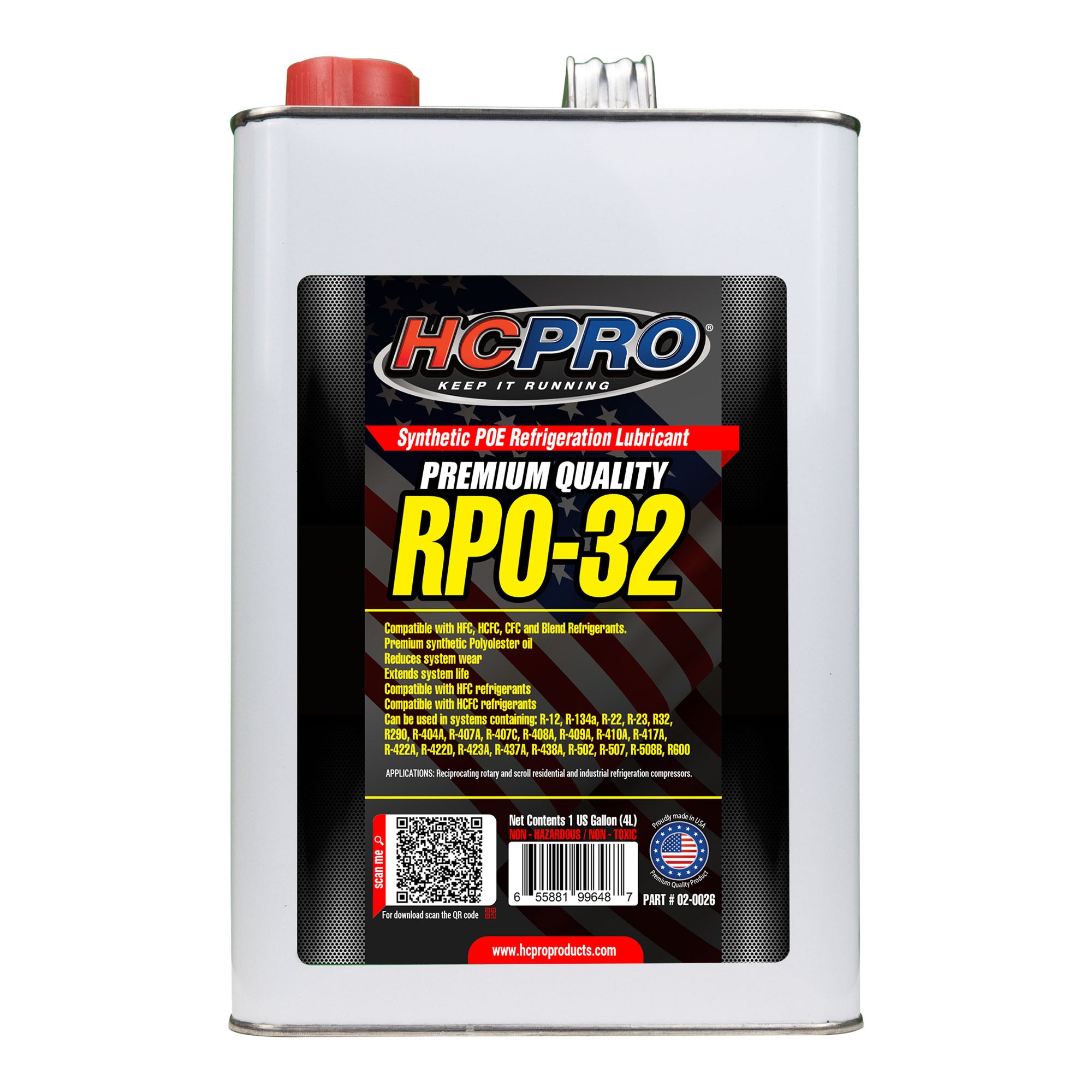 RPO-32 Synthetic Polyol Ester Refrigeration Oil image