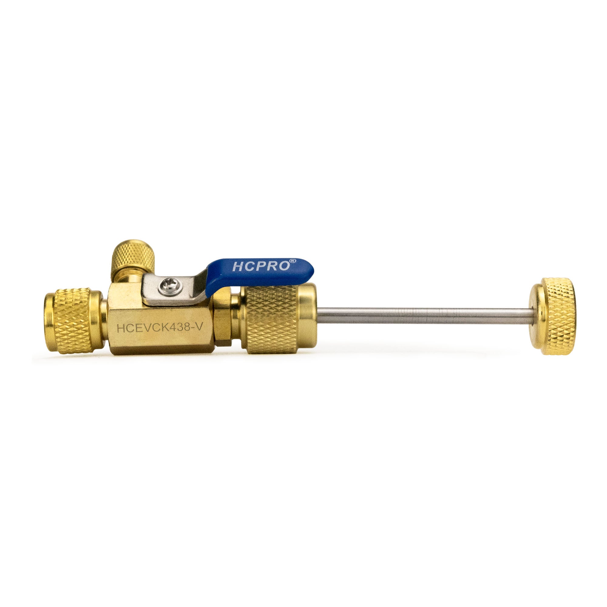 Dual Force QuickFlow Evac and Charging Kit w3/8″ SAE 6’ft. Hose & R410a 1/4" Valve Core Removal Tool image 5