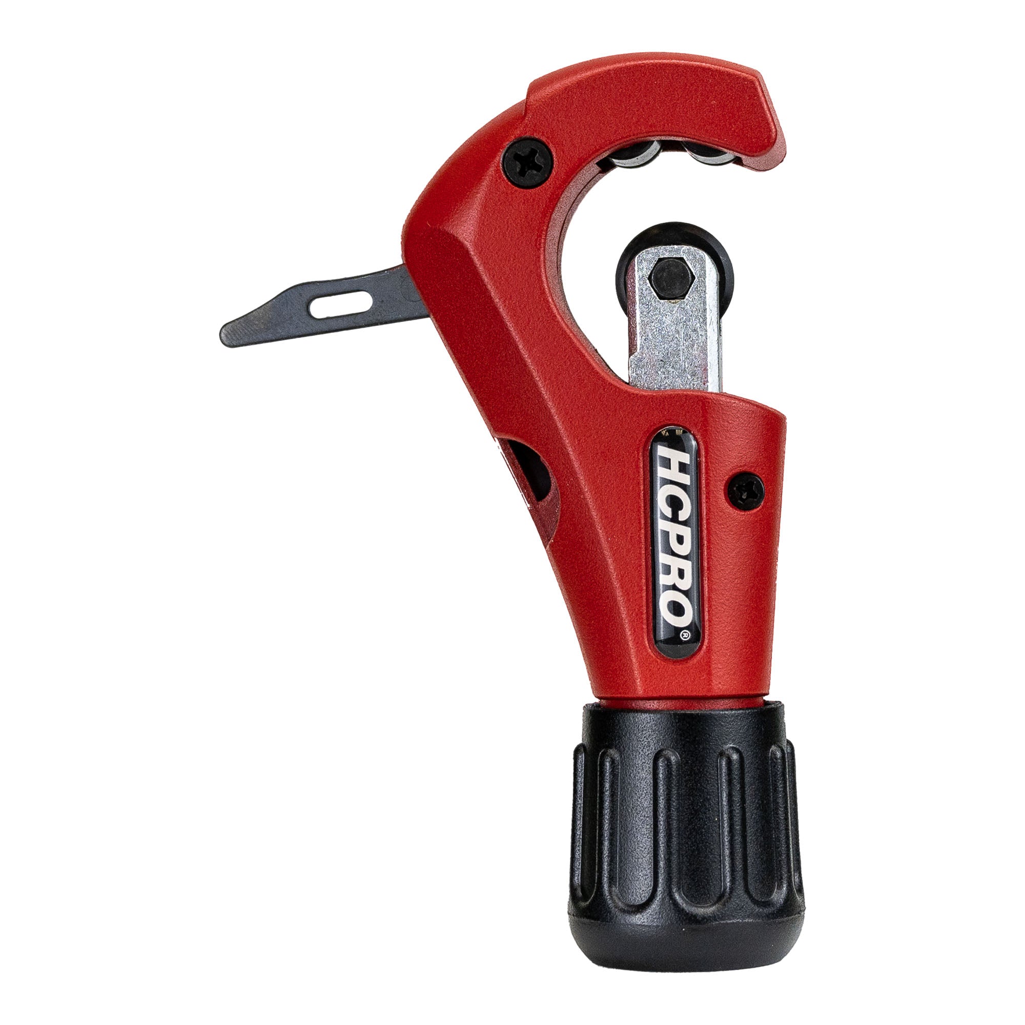 HC-TC3 Professional Tube Cutter 1/8" to 1-1/4" (3-32mm) 2 Roller Tracking System, Built in Reamer Tool, Accurate Cutting for HVAC and Plumbing image 2