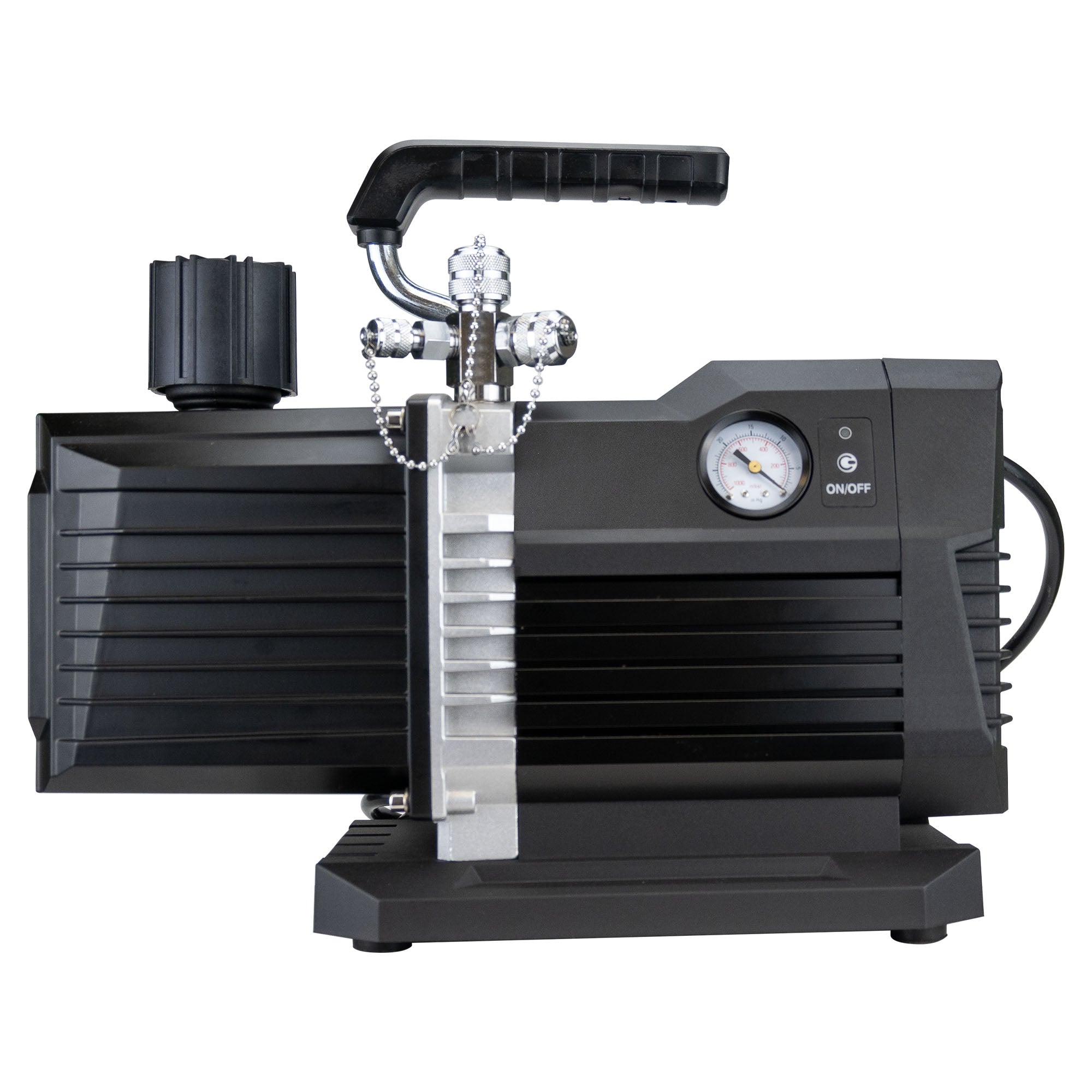 HCBK-12DC 12 CFM SPARKLESS Vacuum Pump, High Torque BLDC Motor, Universal Voltage 100-240V 50/60Hz image 2
