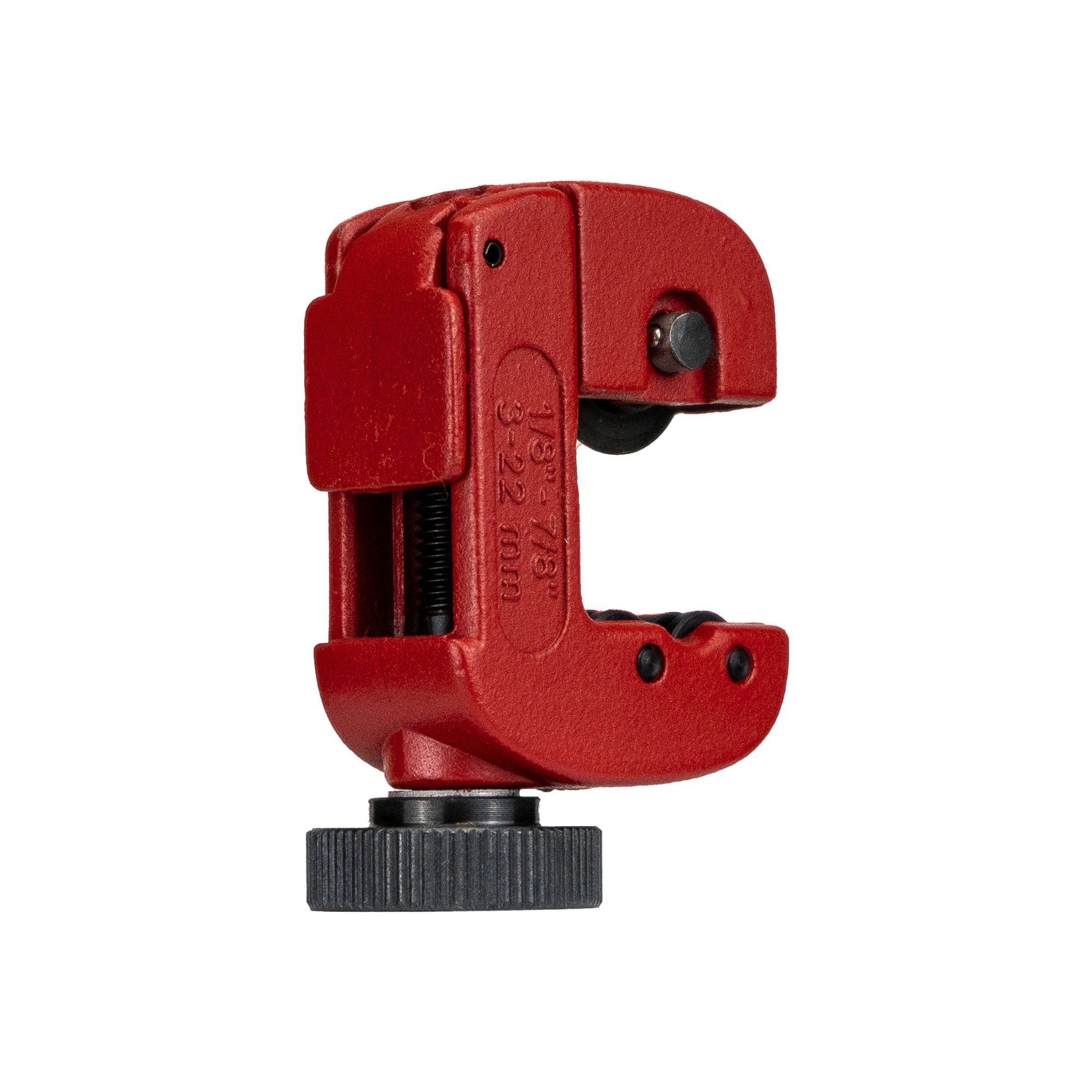 HC-TC1 Pocket Size Mini Tube Cutter 1/8" to 7/8" (3-22mm) Copper, Aluminum, Brass, and Plastic tubing Compact cutter image 3