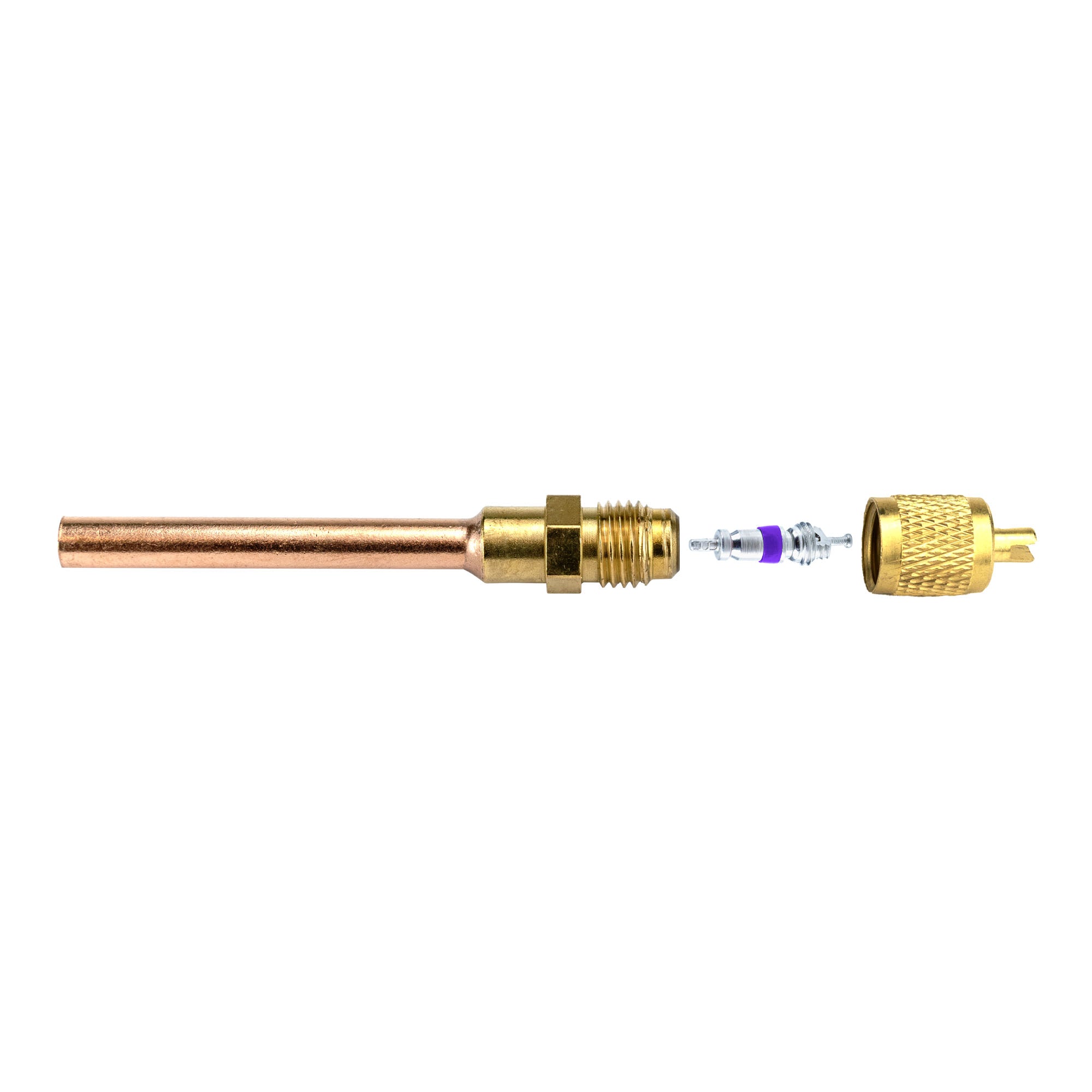 RAV1 1/4" SAE High Pressure Access Valve for R410, R32, R22