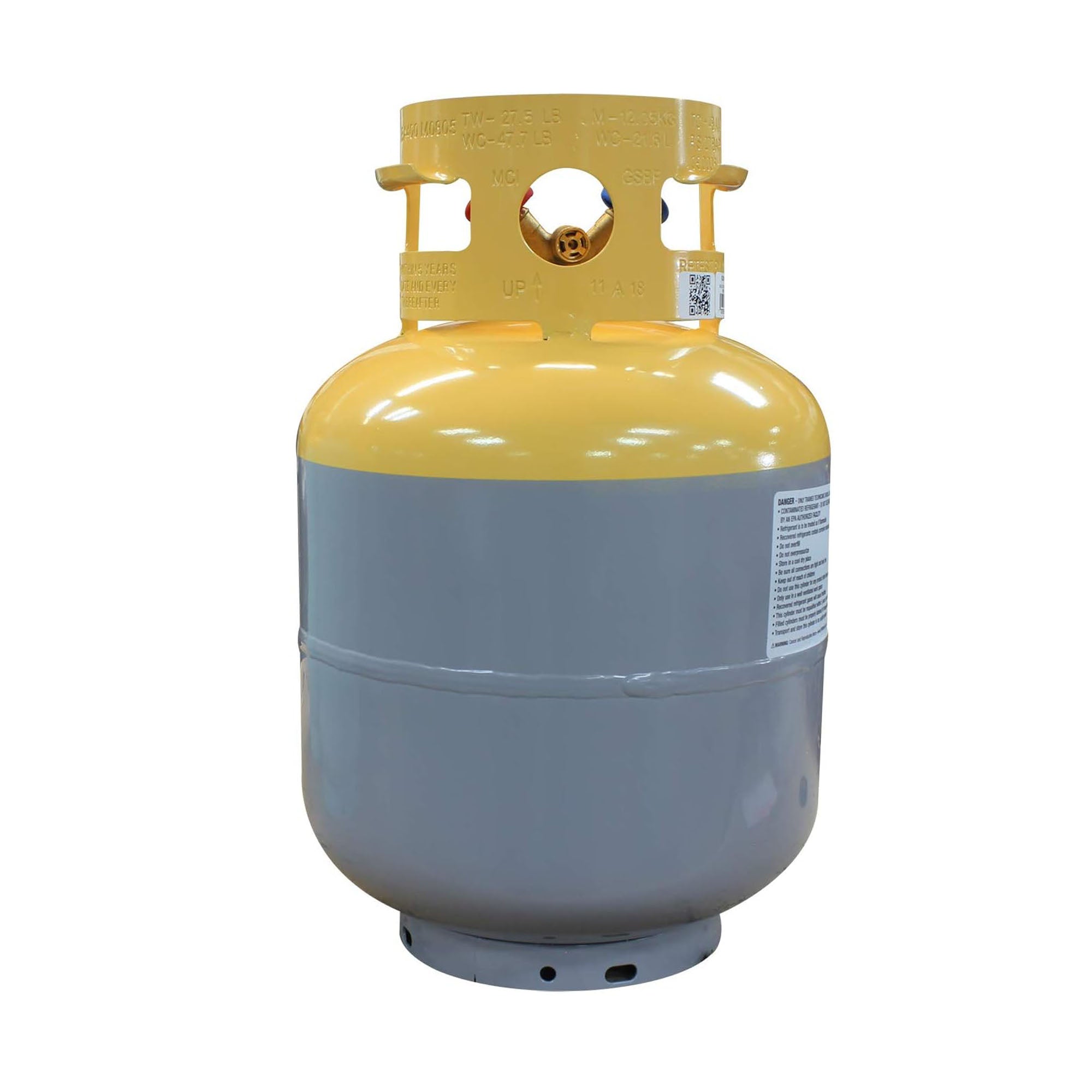 50 Lb. DOT-Certified Refrigerant Recovery Cylinder