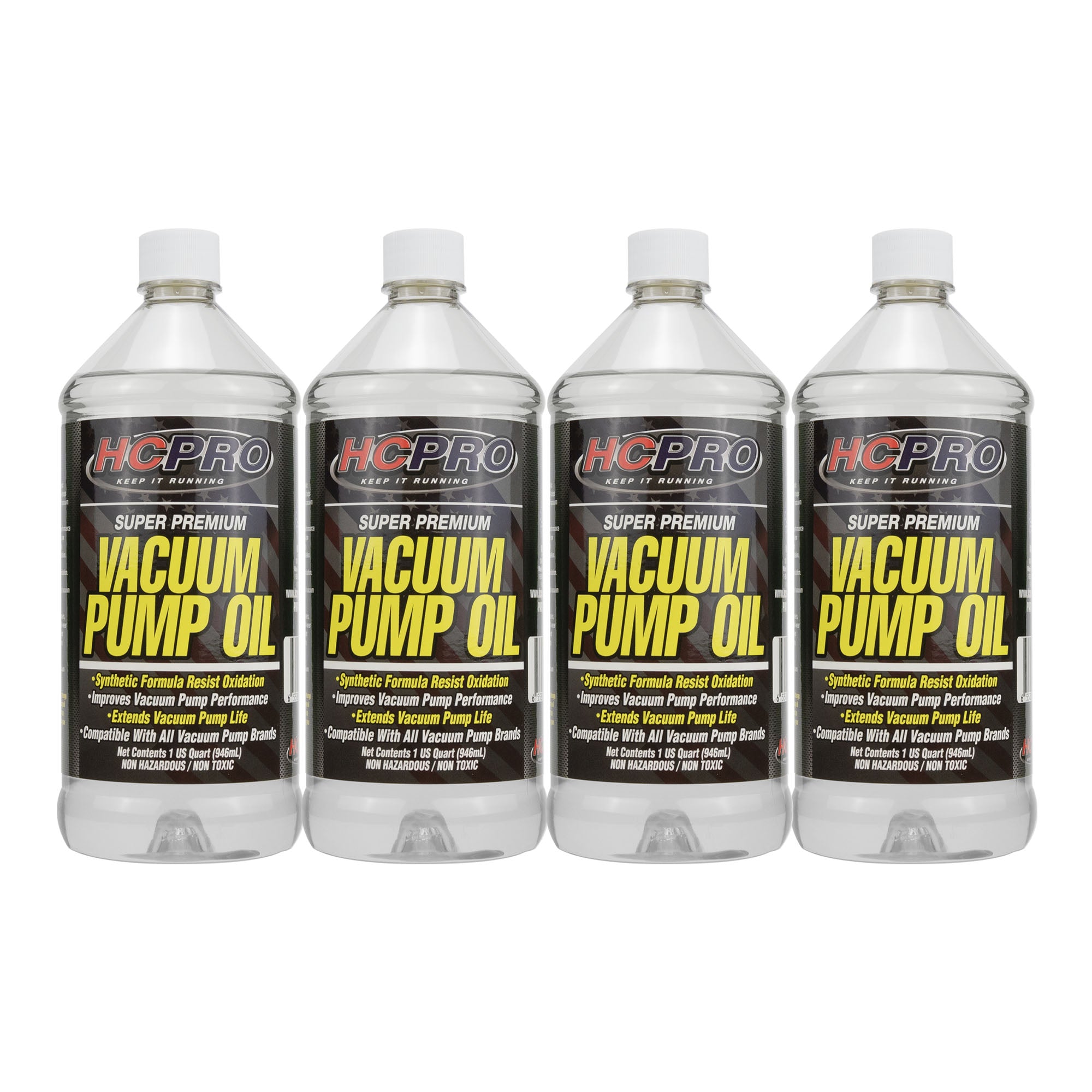 Synthetic Vacuum Pump Oil — ISO VG46 (Quart & Gallon)