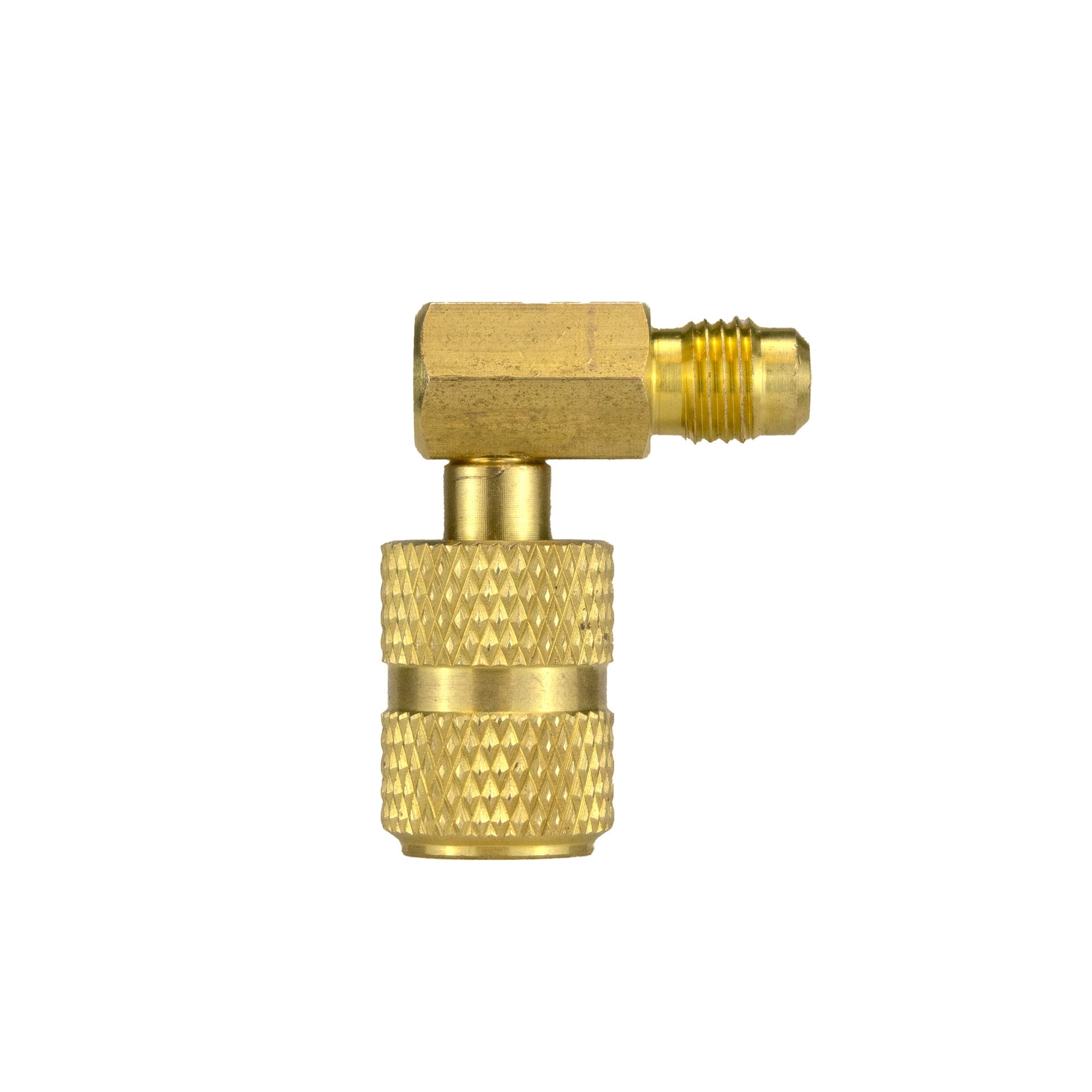 90° Anti-Blowback Swivel Adapter 5/16" to 1/4"