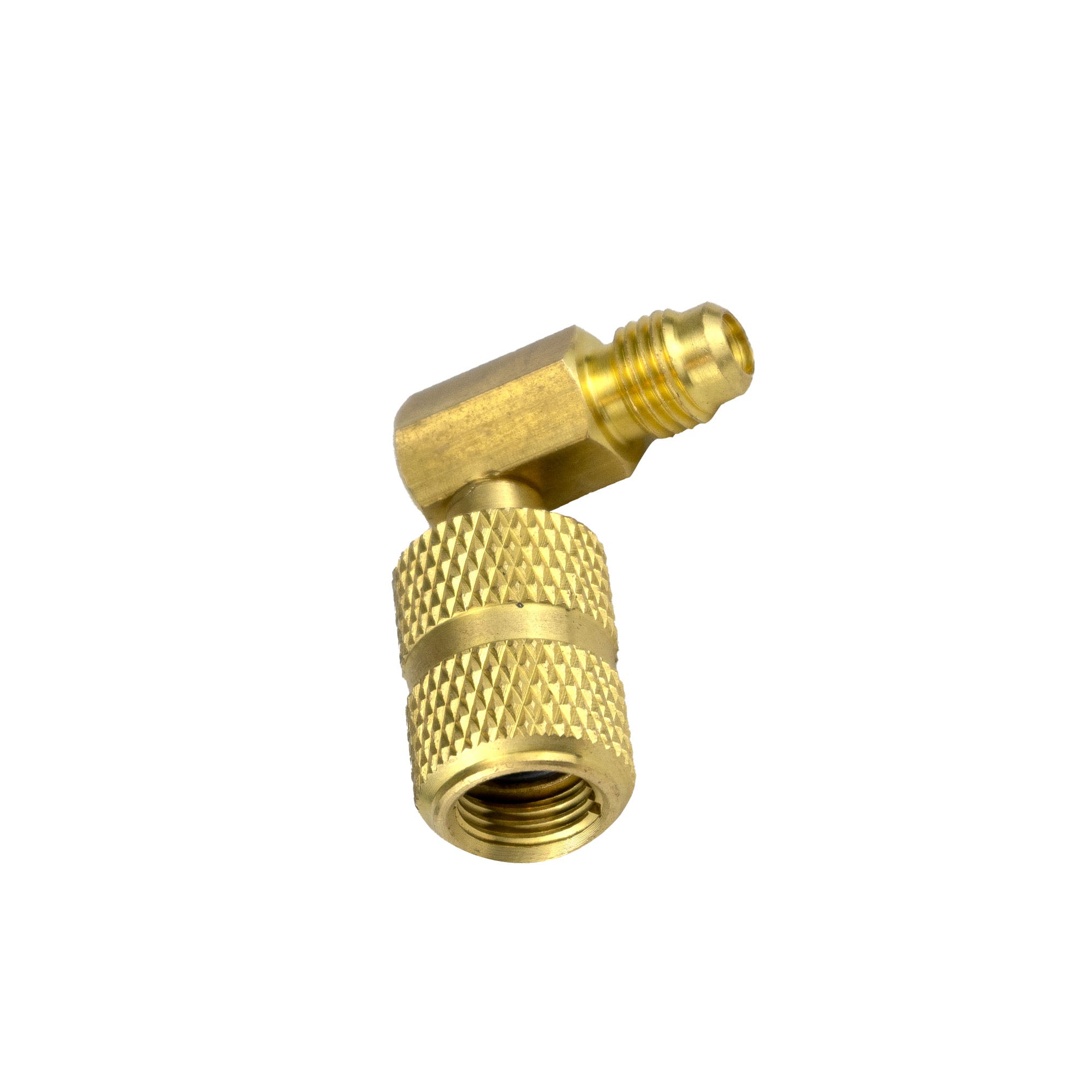 90° Anti-Blowback Swivel Adapter 5/16" to 1/4"