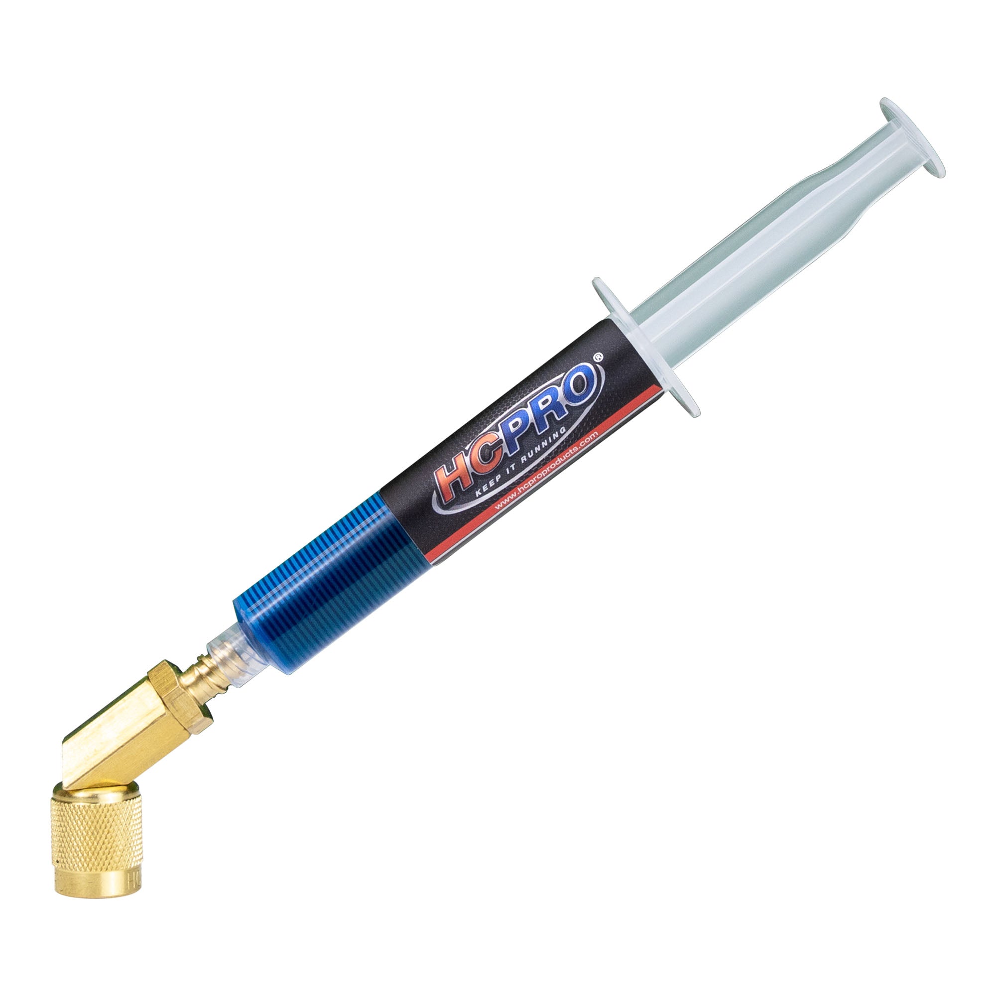 HCLEAK12B HVAC Leak Sealer with 45° Swivel Adapter for Easy Access Application 12 Applications 0.25 FL Oz. for AC, Refrigeration, and Automotive Systems Compatible with All Refrigerants image 1