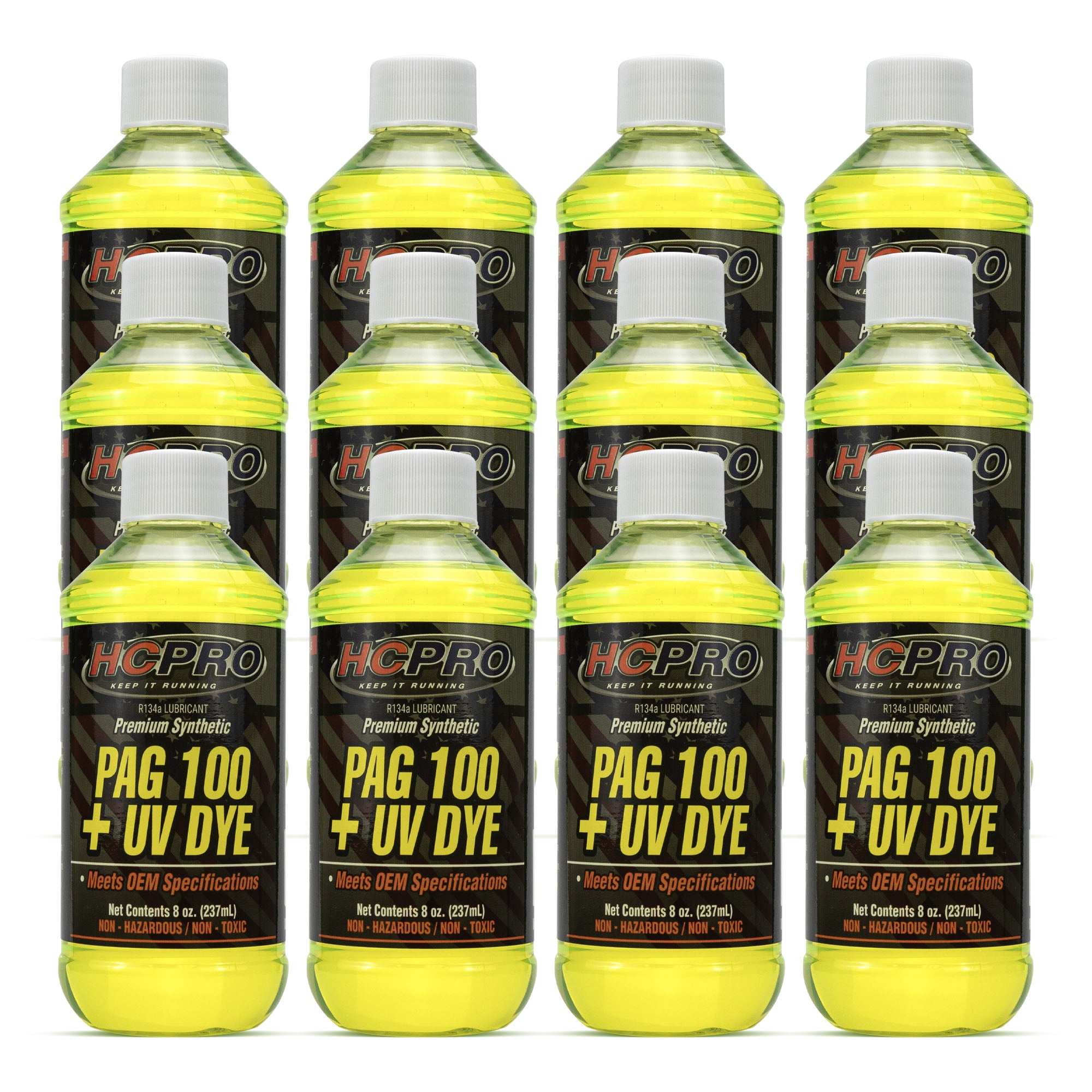 UV Dye PAG 100 Oil for R134a AC Systems - 12 image
