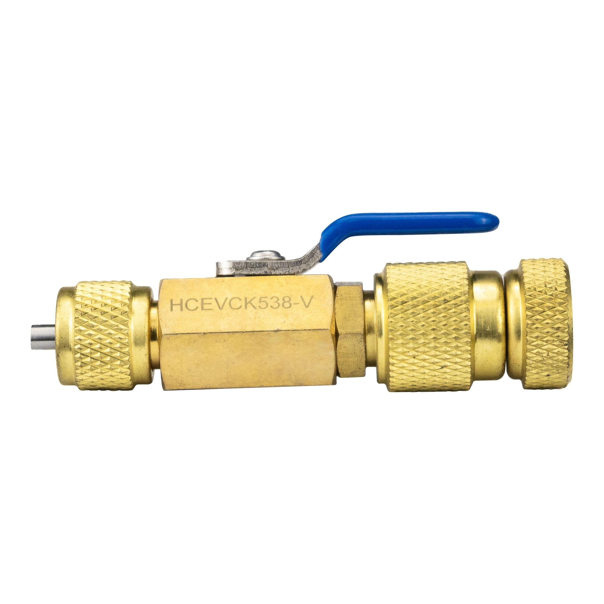 HCEVCK438 Quick Flow Vacuum Rated Valve Core Removal Tool 1/4” Female x 3/8” Male and 1/4” Side Port image 4