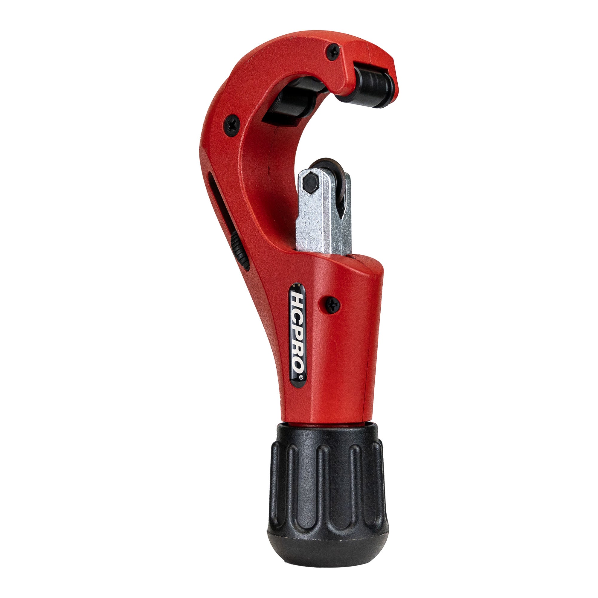 HC-TC4 Professional Tube Cutter 1/8" to 1-3/4" (3-45mm) 4 Roller Tracking System, De-burring Tool, Accurate Cutting for HVAC, Plumbing, Includes Extra Cutting Wheel image 5