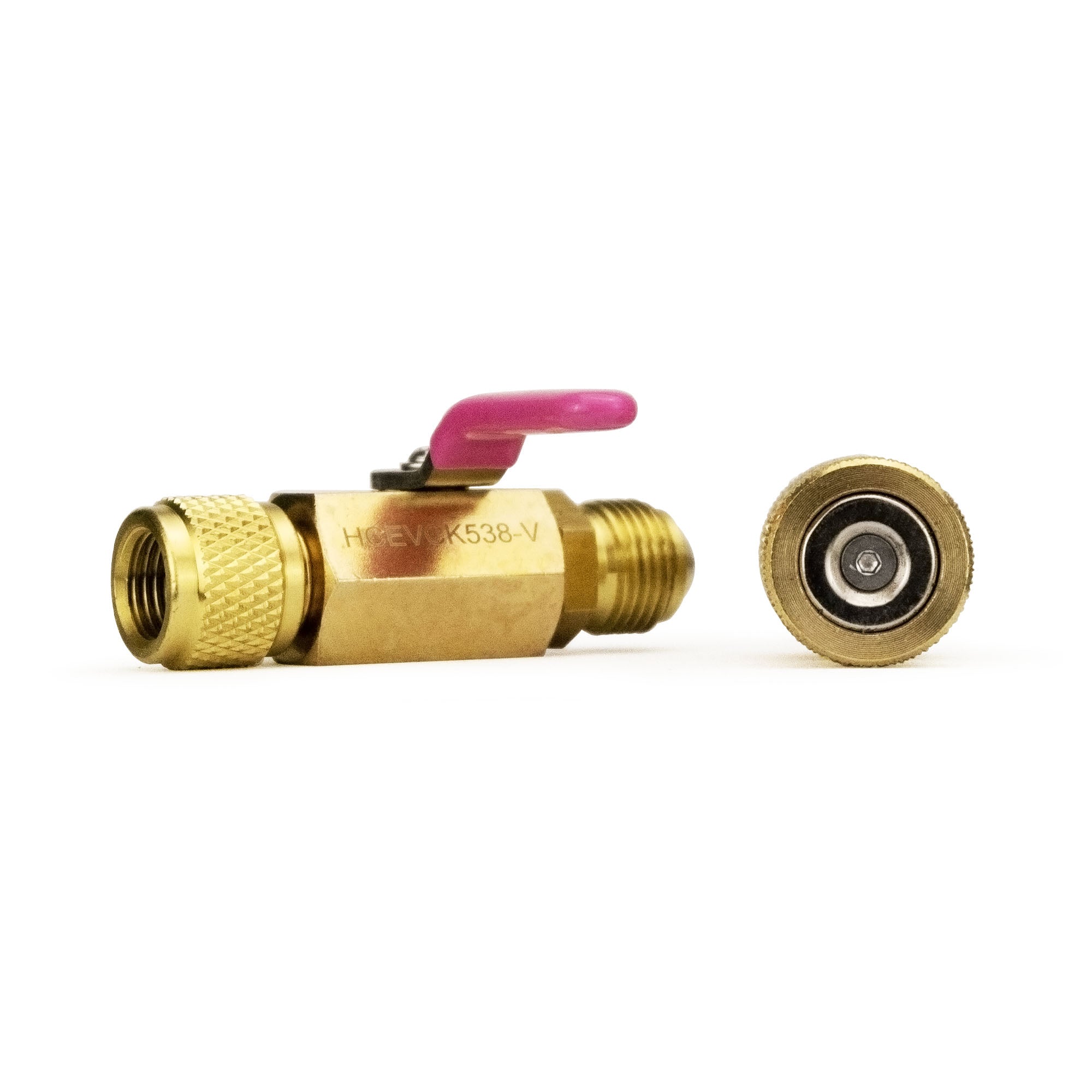 Dual Force QuickFlow Evac and Charging Kit w3/8″ SAE 6’ft. Hose & R410a 5/16" Valve Core Removal Tool image 5