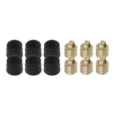 HCRHGD6 1/4” Gaskets for Hoses and Adapters with Brass Core Depressors image 2