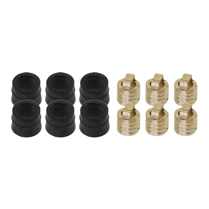 HCRHGD6 1/4” Gaskets for Hoses and Adapters with Brass Core Depressors image 2