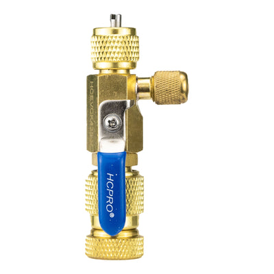 HCEVCK438 Quick Flow Vacuum Rated Valve Core Removal Tool 1/4” Female x 3/8” Male and 1/4” Side Port image 3