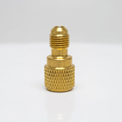 HCAD140 Adapter 5/16" SAE Hose x 1/4" SAE Port – Brass Fitting