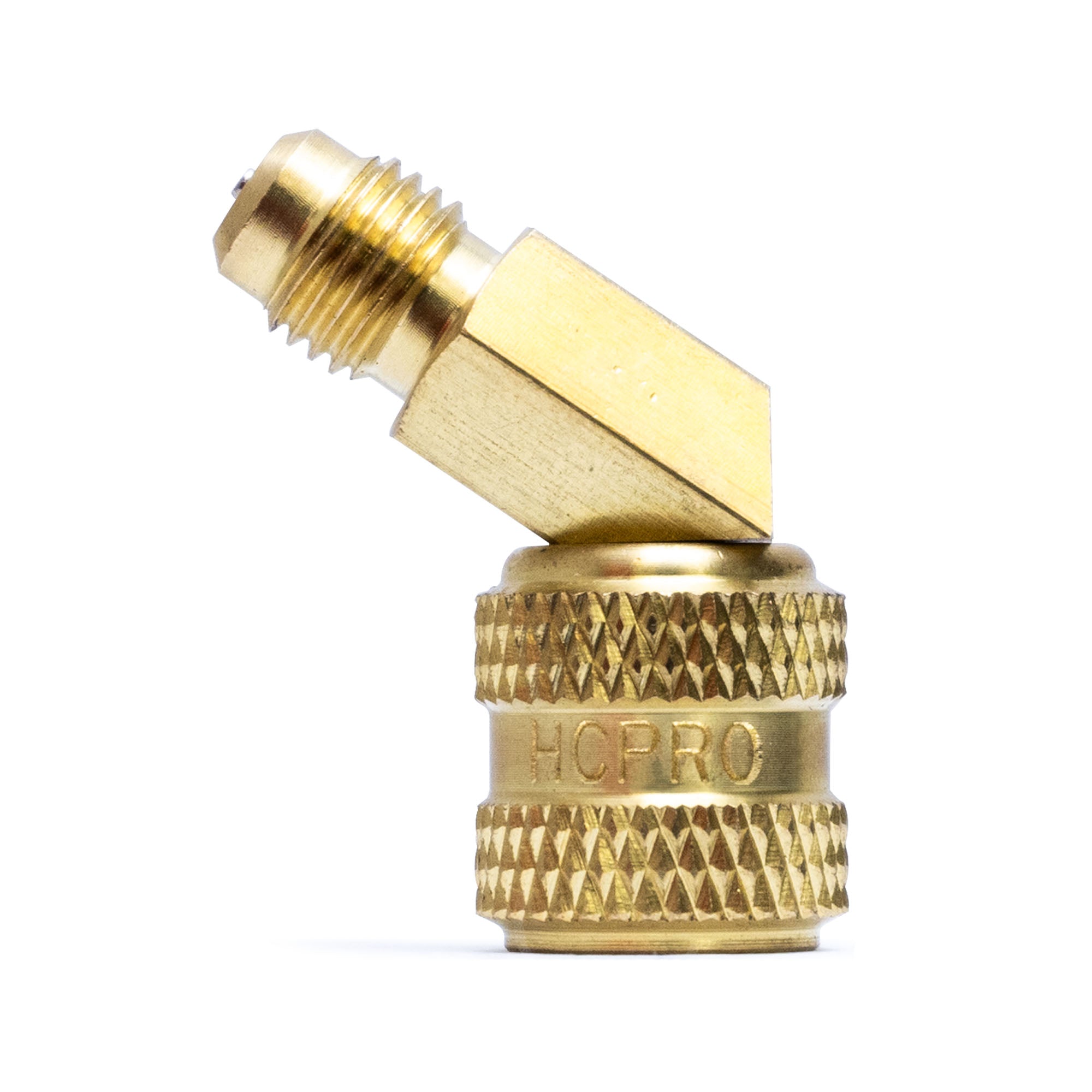 HCAD45S R410 45° Swivel Adapter 1/4" SAE Male x 5/16" Female