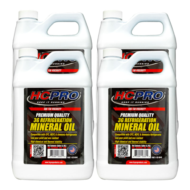 Mineral Refrigeration Oil SUS150 ISO VG32 3G HVAC Lubricant – HCPRO