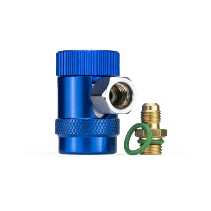 HC-BK2V2YF5 Black Knight Car Air Conditioner R1234YF Refrigerant Gauge Set, 5ft Hose Set and 1234YF High and Low Adapters ˚F/˚C image 12
