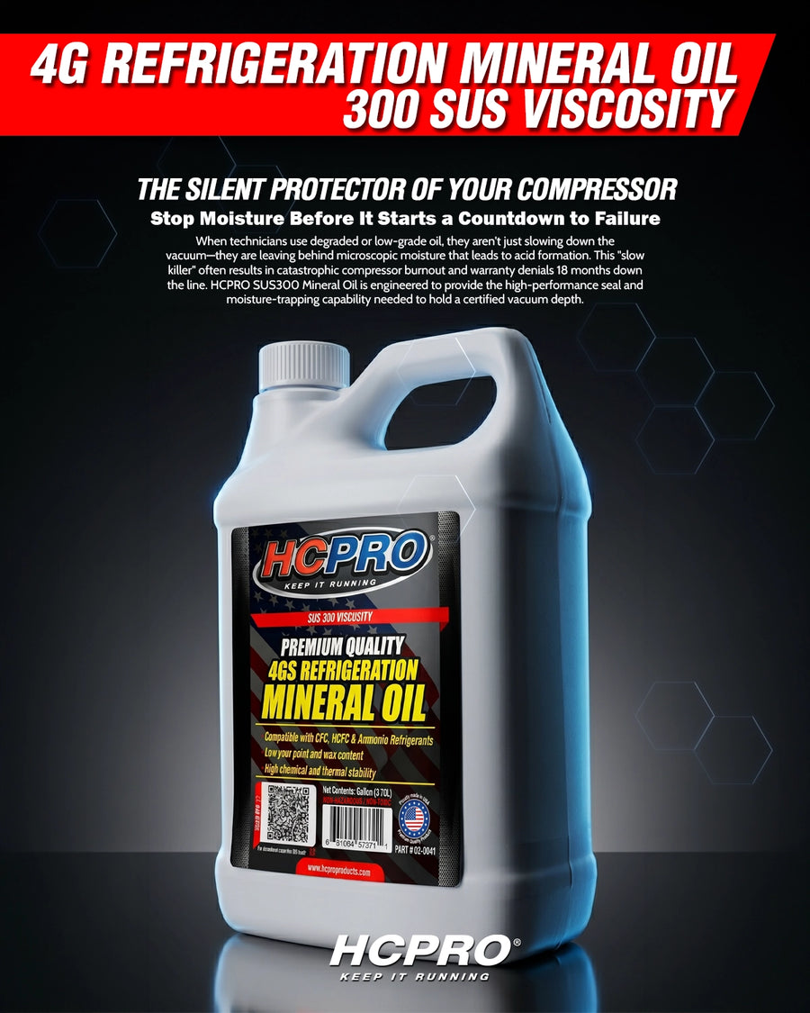 4G Mineral Refrigeration Oil SUS300 – ISO VG68 Lubricant