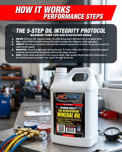 4G Mineral Refrigeration Oil SUS300 – ISO VG68 Lubricant
