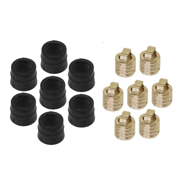 1/4” Neoprene HVAC Gaskets with Brass Depressors