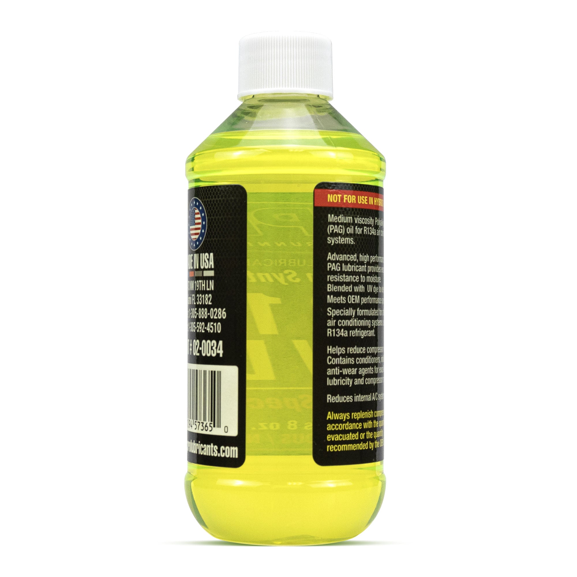 UV Dye PAG 100 Oil for R134a AC Systems image 4