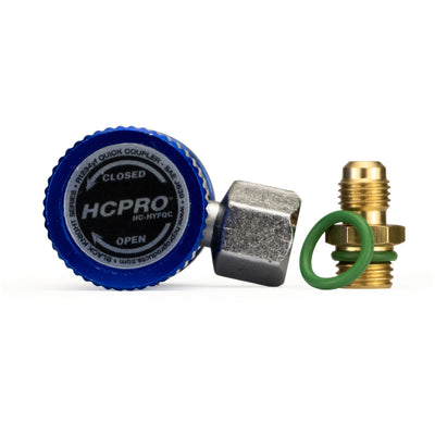 HCYFQC R1234YF Quick Coupler, Quick Connect R1234YF Adapters &amp; AC Hose Fitting Connectors for Air Conditioning, Evacuation and Recharging, High and Low Set image 4