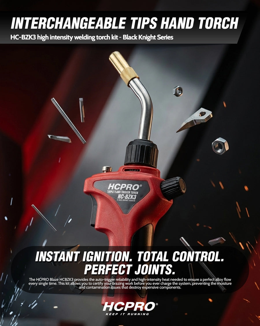High Intensity Auto-Trigger Welding Torch Kit – Blaze HC-BZK3 w/ Tips