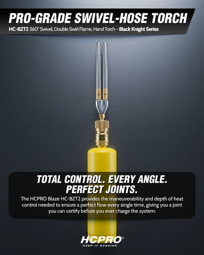 Blaze HC-BZT2 Two Tip Swivel Pro-Hand Torch