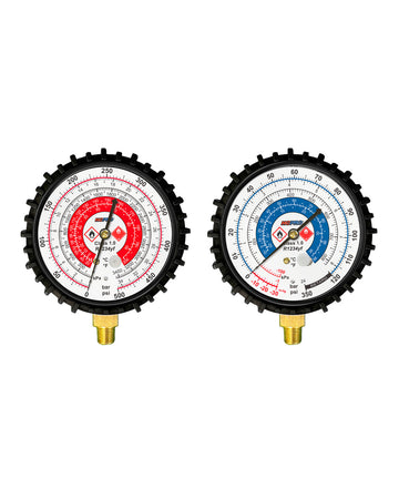 BK-RG80-YF 80 mm R1234YF Replacement Gauge – PSI °F/°C, Low, High or Set