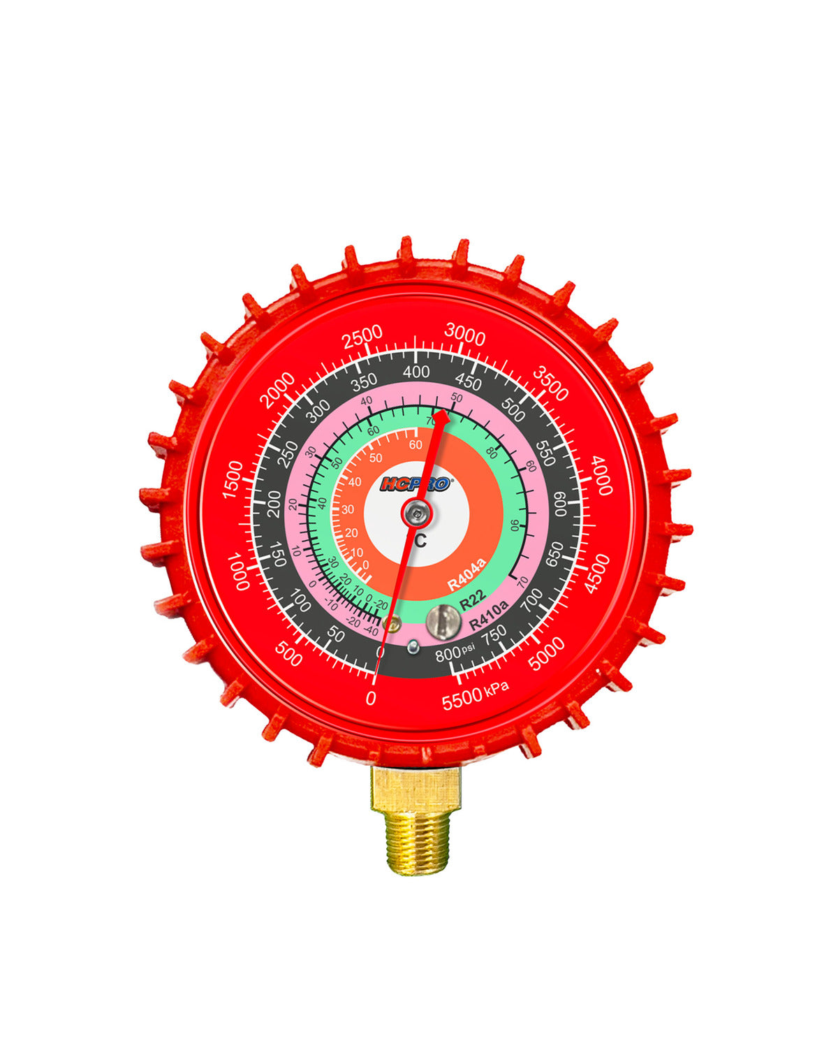 BK-RG68C 68 mm Replacement Gauge – R410A/R22/R404A, PSI/°C