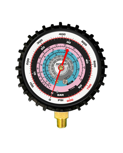 BK-RG80-A2L 80 mm Replacement Gauge – R32/R410A/R454B, PSI °F/°C