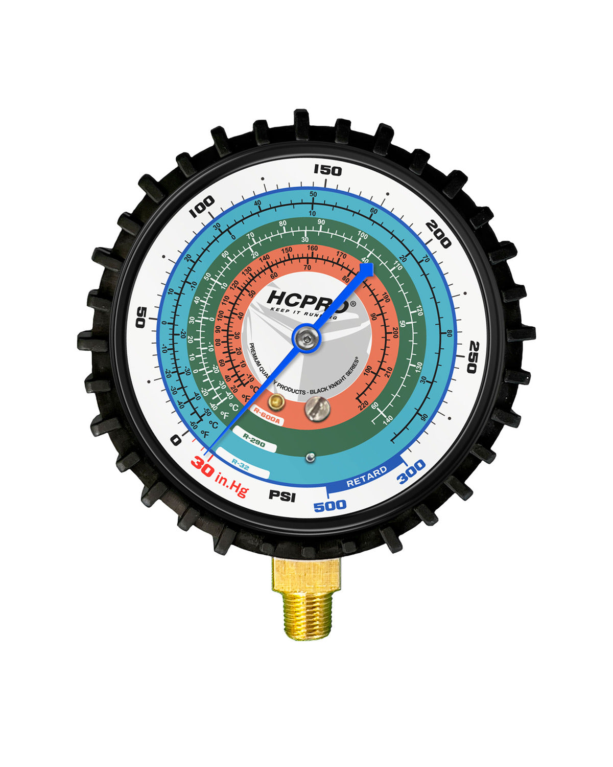 BK-RG80-HC 80 mm Hydrocarbon Replacement Gauge – R32/R290/R600a, PSI °F/°C