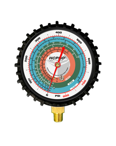 BK-RG80-HC 80 mm Hydrocarbon Replacement Gauge – R32/R290/R600a, PSI °F/°C