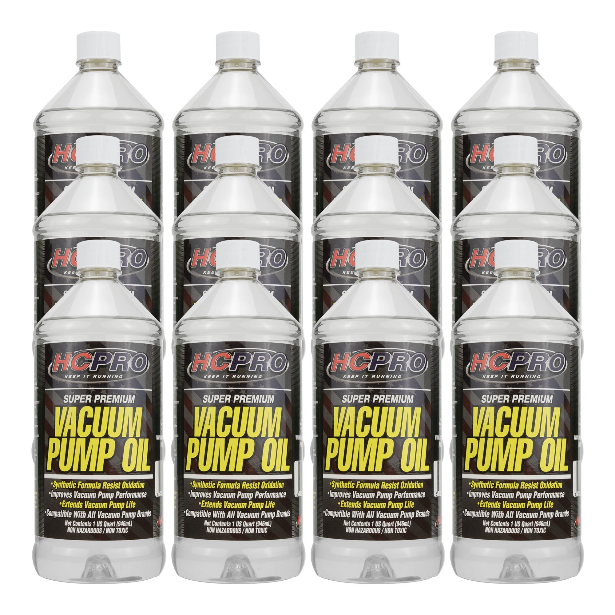 Premium Synthetic Vacuum Pump Oil ISO VG46 – Quart & Gallon