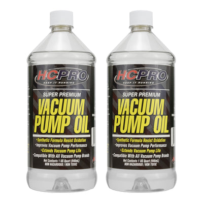 Synthetic Vacuum Pump Oil — ISO VG46 (Quart & Gallon)