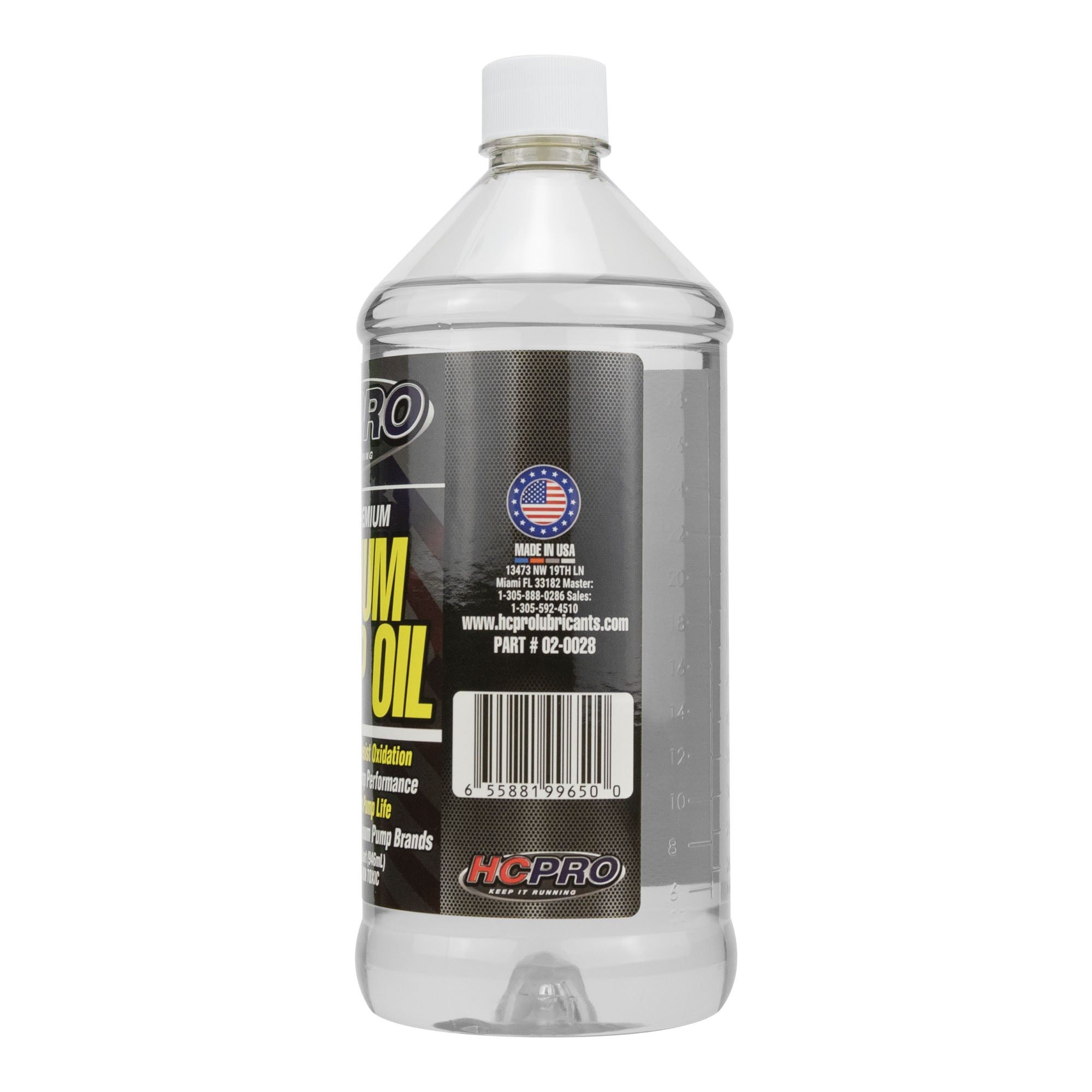 Premium Synthetic Vacuum Pump Oil ISO VG46 – Quart & Gallon