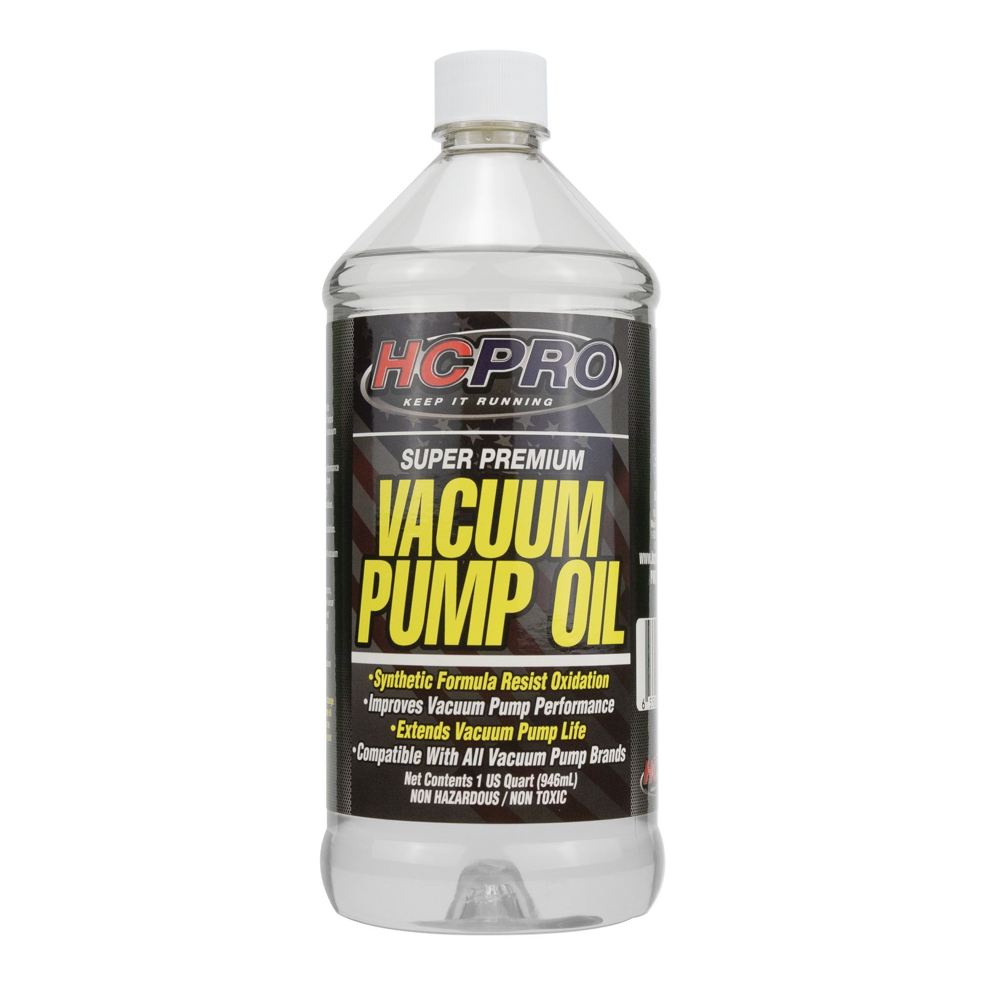 Premium Synthetic Vacuum Pump Oil ISO VG46 – Quart & Gallon