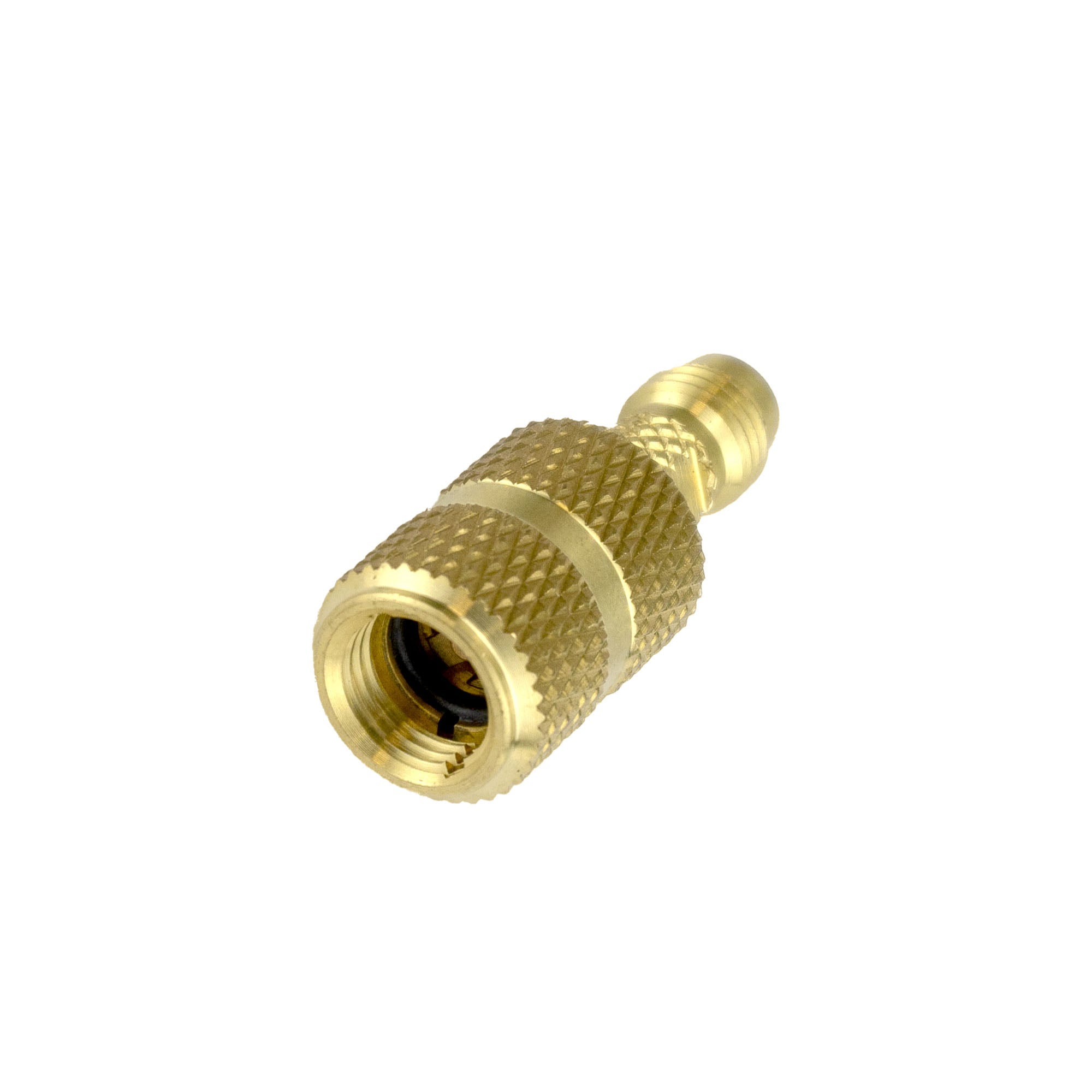 Straight Anti-Blowback Adapter 5/16" to 1/4" Male
