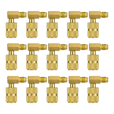 90° Anti-Blowback Swivel Adapter 5/16" to 1/4"