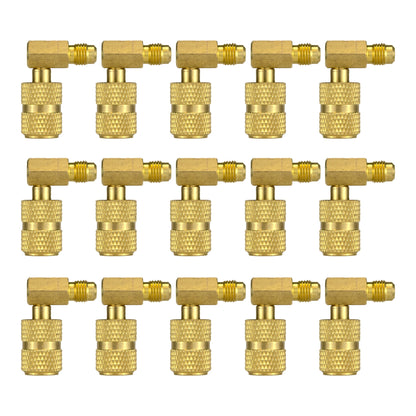 90° Anti-Blowback Swivel Adapter 5/16" to 1/4"