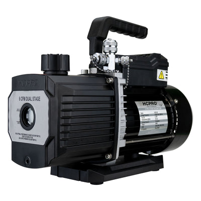 HCBK-6D 6 CFM Dual Stage, Dual Voltage Vacuum Pump 115-230 50/60Hz image 5